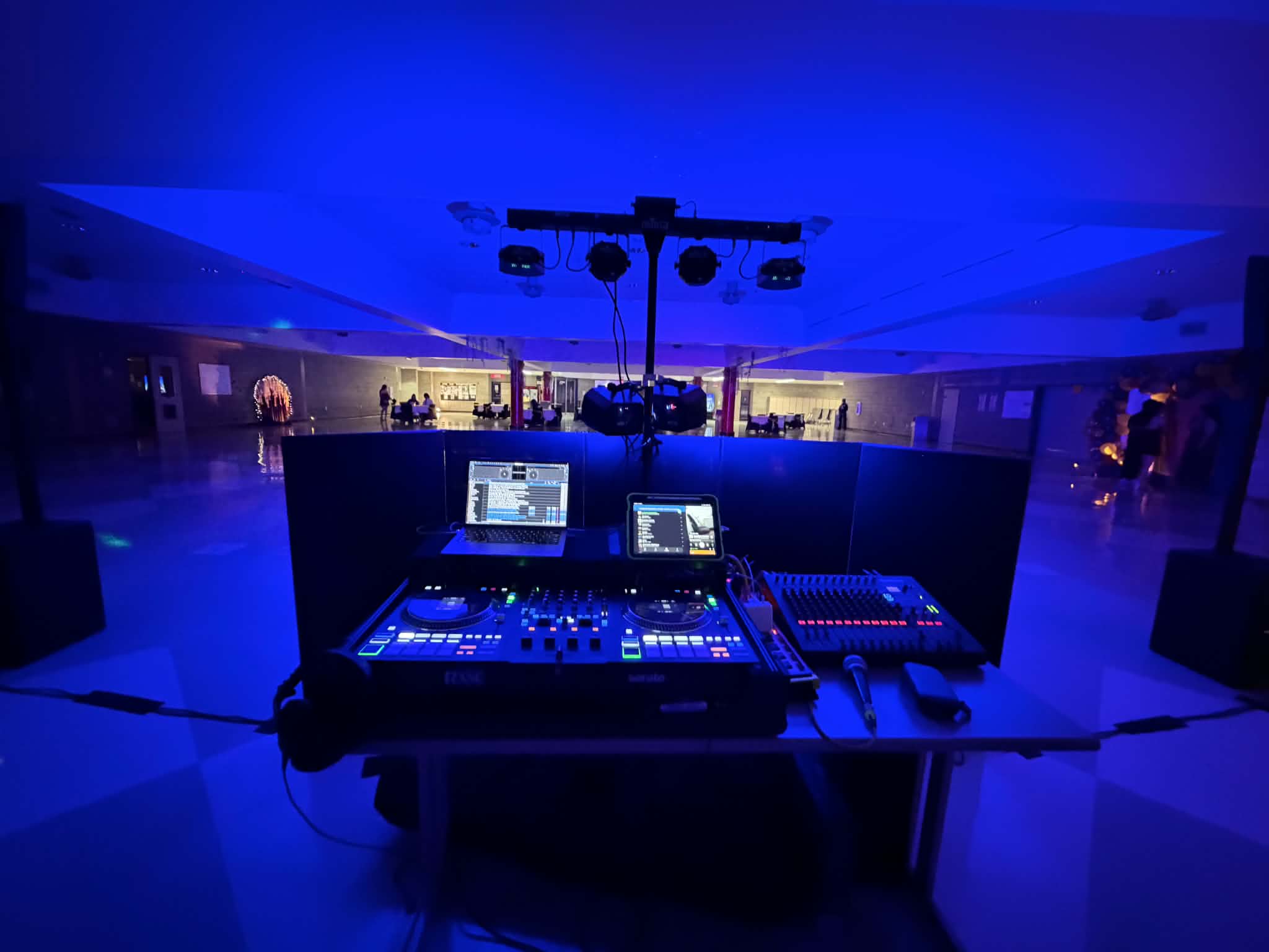 DJ Vic at a homecoming dance